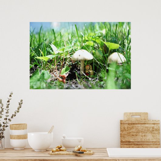 Matroshka in a Mushroom Patch ポスター (キッチン)