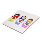 Matryoschkaの人形のタイル タイル (側面)