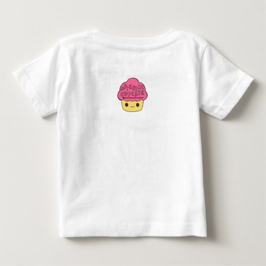 Matryoshkaの人形 ベビーTシャツ (裏面)