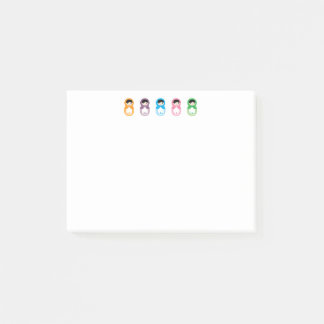 Matryoshkaの人形 ポストイット