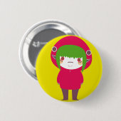 Matryoska (Pin) 缶バッジ (正面&裏面)