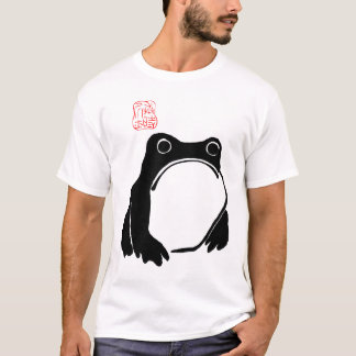Matsumoto Hoji Frog Art Vintage Japanese Tシャツ