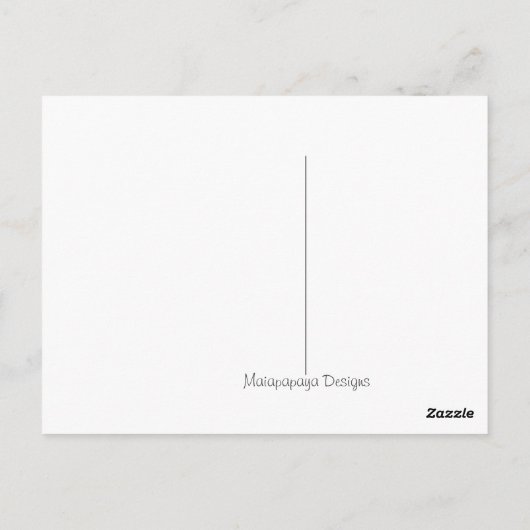 Matsuri Lanterns ポストカード (裏面)