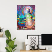 matsyendrasana digital - 2012 ポスター (ホームオフィス)