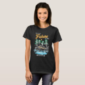 Matt 419 Fishers of Men Christian Fishing Fathers  Tシャツ (正面フル)