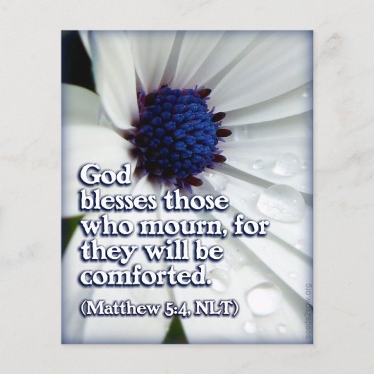 Matt 5v4 - Are 賛美 Thers Who Mourn チラシ (正面)