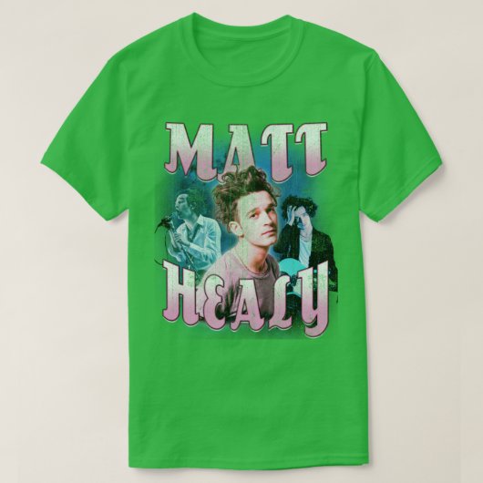 Matt Healy 1975年のヴィンテージブートレグ Tシャツ (デザイン正面)