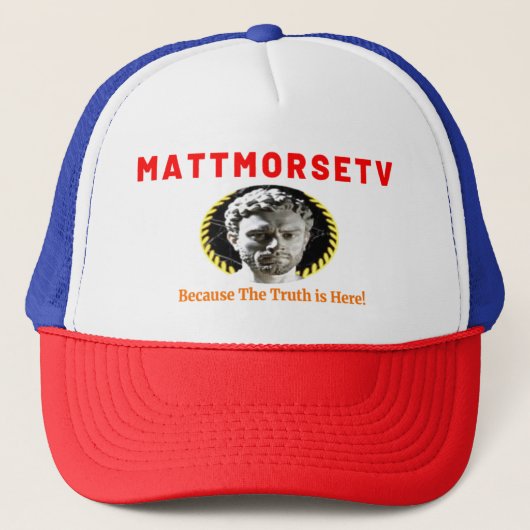Matt Morse TVトラック運転手の帽子 キャップ (正面)