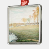 Mattaponiの川のオーナメント メタルオーナメント (左)