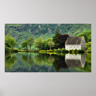 Matte Canvas OF St. Finbarrs Oratory ポスター