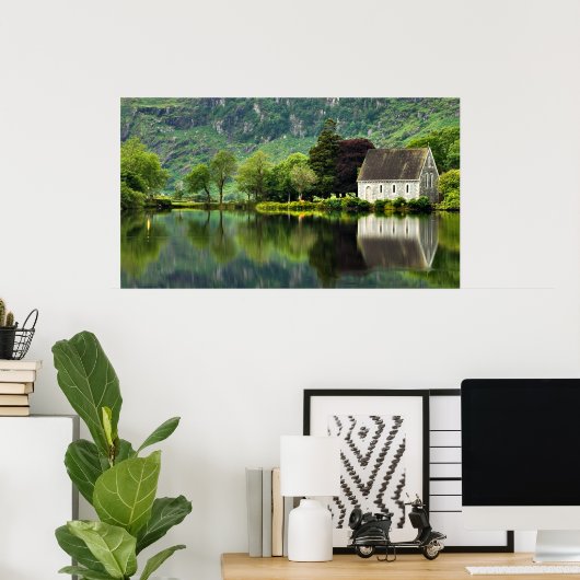 Matte Canvas OF St. Finbarrs Oratory ポスター (ホームオフィス)