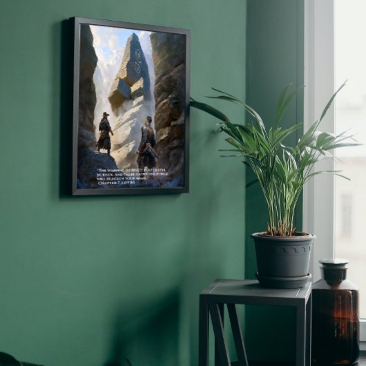 Matte print - These gates you forge ポスター