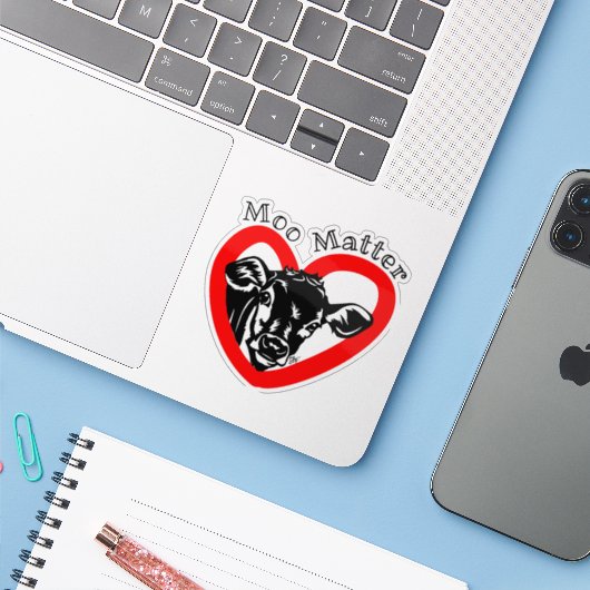 Matterモー Stickers シール (ノートパソコンとiPhone)