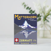 Matterhorn,ツェルマット,スイス, ポストカード (スタンド正面)