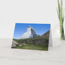 Matterhorn in Switzerland励ましの詩JW
