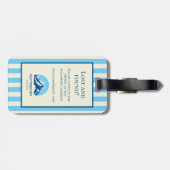 Matterhorn Switzerland mountain Luggage Tag ラゲッジタグ (裏面横)