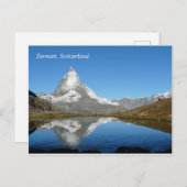 Matterhorn Zermatt Switzerwhases ポストカード (正面/裏面)