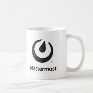Mattermostのロゴのマグ コーヒーマグカップ