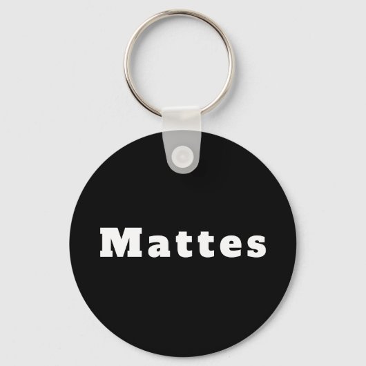 Mattes キーホルダー (正面)