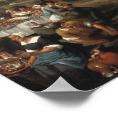 Mattheus van Helmont – 農夫の饗宴 ポスター (角)