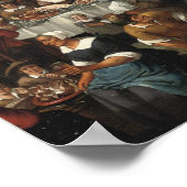 Mattheus van Helmont – 農夫の饗宴 ポスター (角)