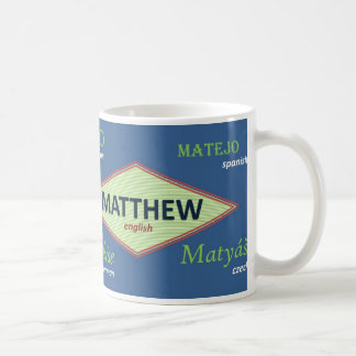 Matthewの国際的な一流のマグ コーヒーマグカップ