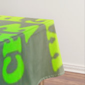 Matthewの23:37からの聖書の詩。 テーブルクロス (インサイチュ)