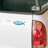 MATTHEWの4:19 バンパーステッカー (トラック上)