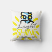 Matthewの5:16 クッション (正面)