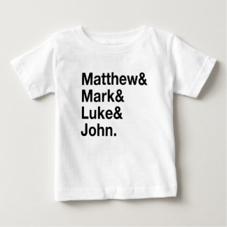 Matthew及び印及びルーク及びジョン ベビーTシャツ