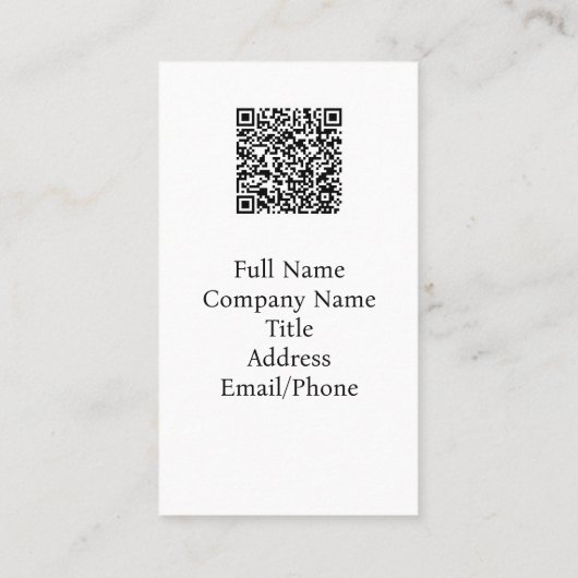 Matthew 11:28海赤日QRコード 名刺 (裏面)