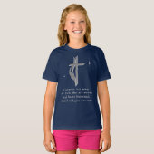 Matthew 11:28 Tシャツ (正面フル)
