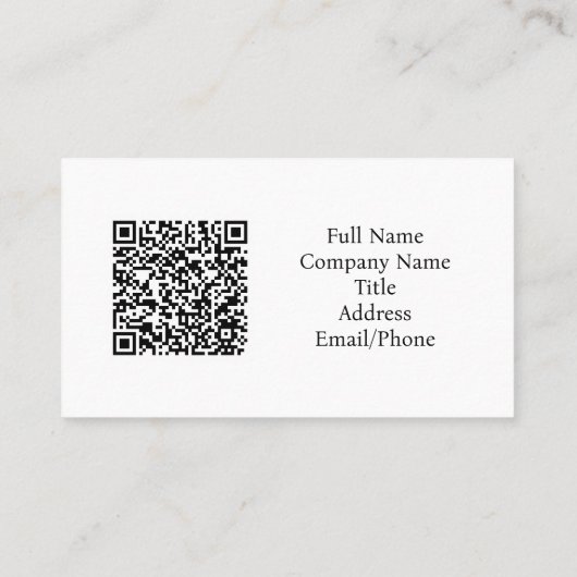 Matthew 11:28 Three Cross Sunset QRコード 名刺 (裏面)