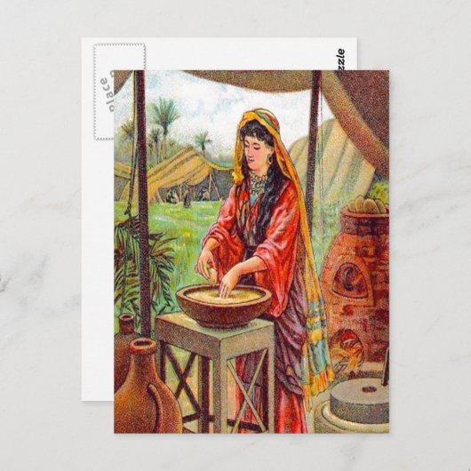 Matthew 13:33イーストポストカードについて ポストカード (正面/裏面)