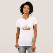 Matthew 19:6花嫁Tシャツ Tシャツ (正面フル)