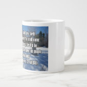 Matthew 1:21 WEBU Mug ジャンボコーヒーマグカップ (正面右)