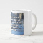 Matthew 1:23 WEBU Mug ジャンボコーヒーマグカップ (正面右)