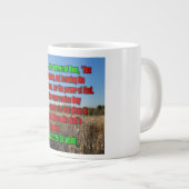 Matthew 22:29-30 WEBU Mug ジャンボコーヒーマグカップ (正面右)