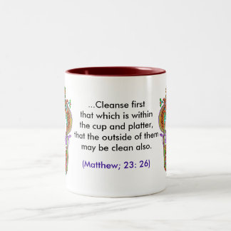 Matthew; 23の26コーヒー・マグ ツートーンマグカップ