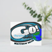 Matthew 28:19 Post Card ポストカード (スタンド正面)