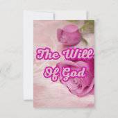 Matthew 28:20聖書の詩の写真のグリーティングカード カード (裏面)