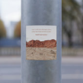 Matthew 28:20 Sticker – Desert Faith Collection スクエアシール