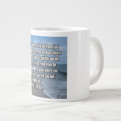 Matthew 28:6-7 WEBU Mug ジャンボコーヒーマグカップ (正面右)