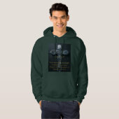 Matthew 4:17 – Repent Cross Hoodie パーカ (正面フル)