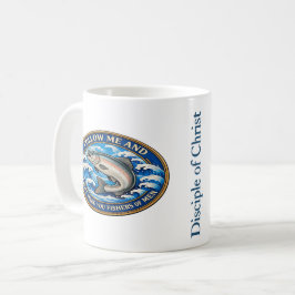 Matthew 4:19 Men and Women Customized Mug コーヒーマグカップ