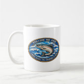 Matthew 4:19 Men and Women Customized Mug コーヒーマグカップ (左)