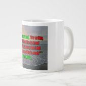 Matthew 4:4 WEBU Mug ジャンボコーヒーマグカップ (正面右)