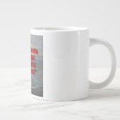 Matthew 4:4 WEBU Mug ジャンボコーヒーマグカップ (右)