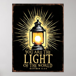 Matthew 5:14 ポスター