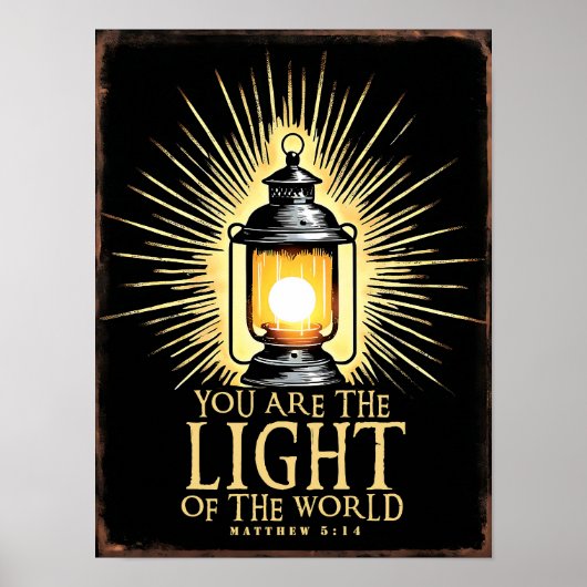 Matthew 5:14 ポスター (正面)